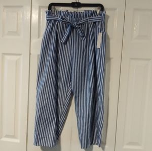 Abound Paperbag Waist Cropped Pants